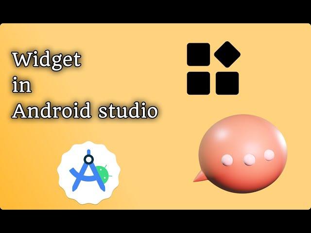 Widgets in android Studio: Build Modern app widget #android #androidgames