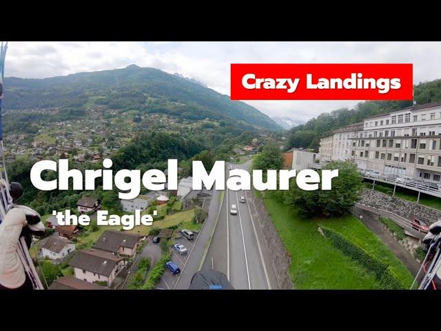 Chrigel Maurer: 9 Crazy Paragliding Landings