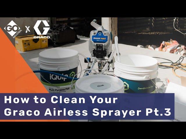 How to Clean your Graco Airless Sprayer & Use Pump Armor [QuickStart Guide - Pt. 3]