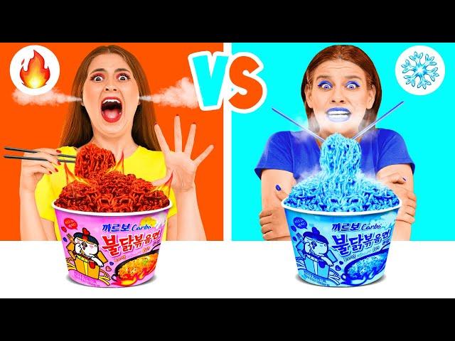 Heiß vs Kalt Food-Challenge von Happy Fun