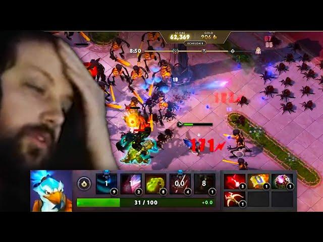 Vampire Survivors in Dota 2 is INSANE - Crownfall Act 4 Minigames