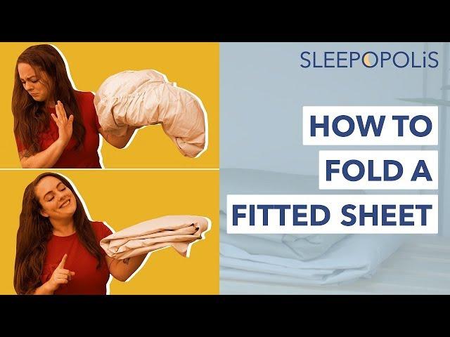 How To Fold A Fitted Sheet Easily - Follow Our EASY Step By Step Instructions!