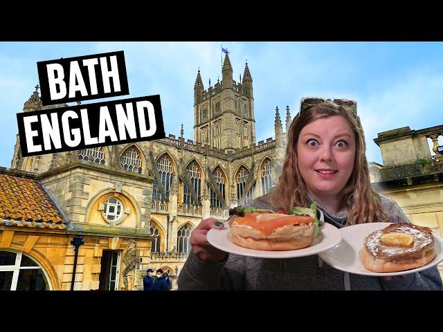 Must See BATH ENGLAND! Tour of Amazing Food & History