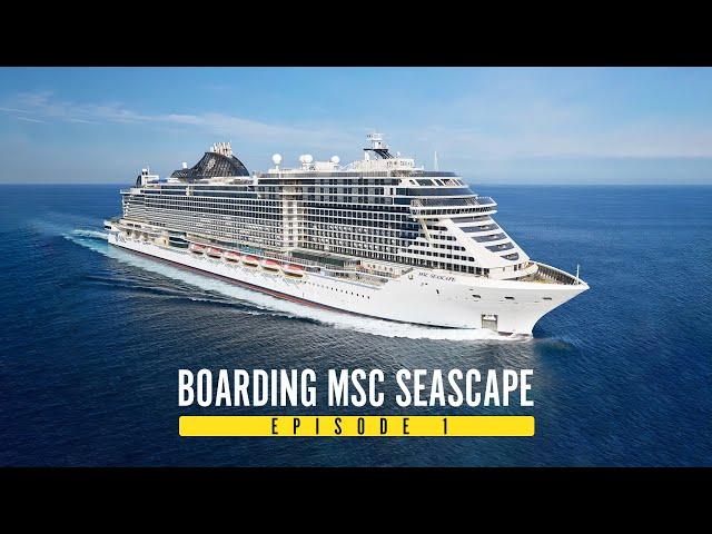 MSc Seascape cruise Episode 1 Boarding and Cabin Walkthrough | MSC Seascape Cruise Review 2024