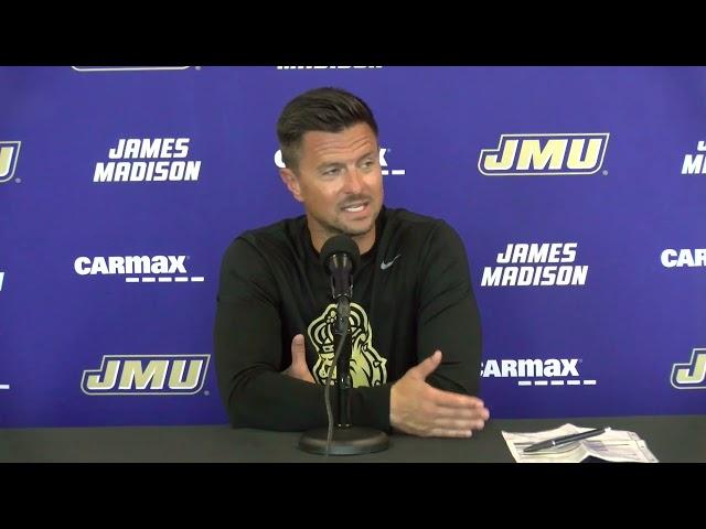 JMU Football | Weekly Press Conference - Bob Chesney - Aug. 27, 2024