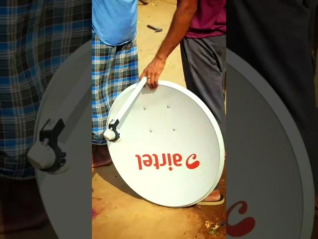 DTH Installation On Wood Log @NaniDth