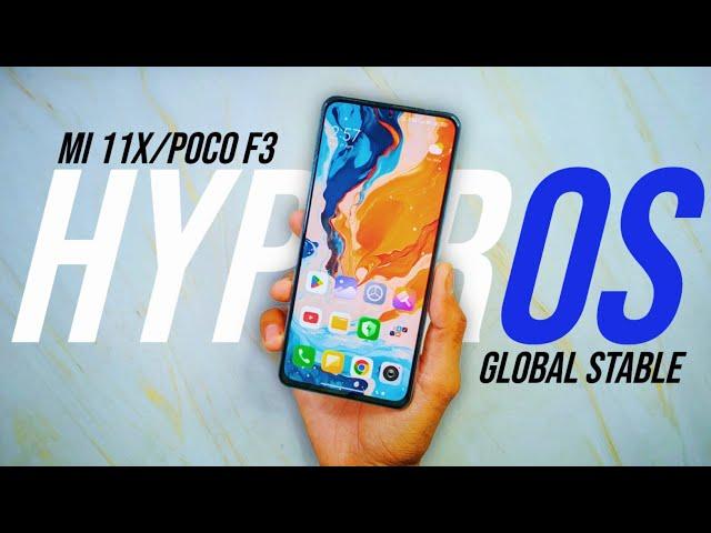 HyperOS Global Update Based EliteROMLite 1.0.2 For Mi 11X/POCO F3 - The Perfect Update Ever 