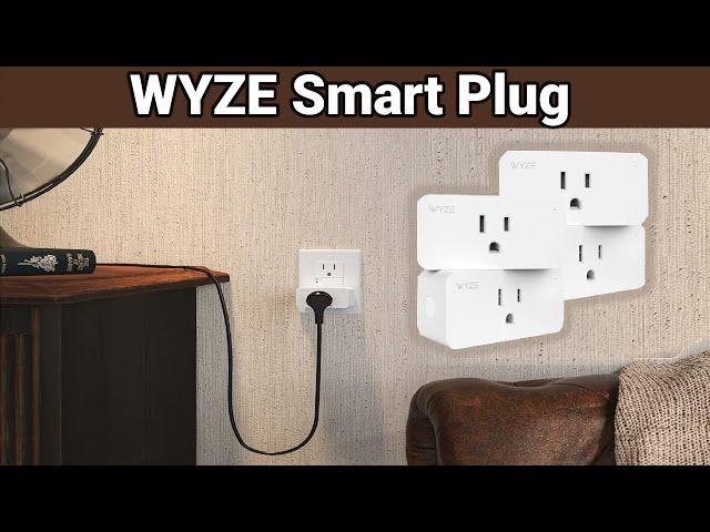 Wyze Plug, 2.4GHz Wi-Fi Smart Plug, Set of 4,  White | Wifi Plug