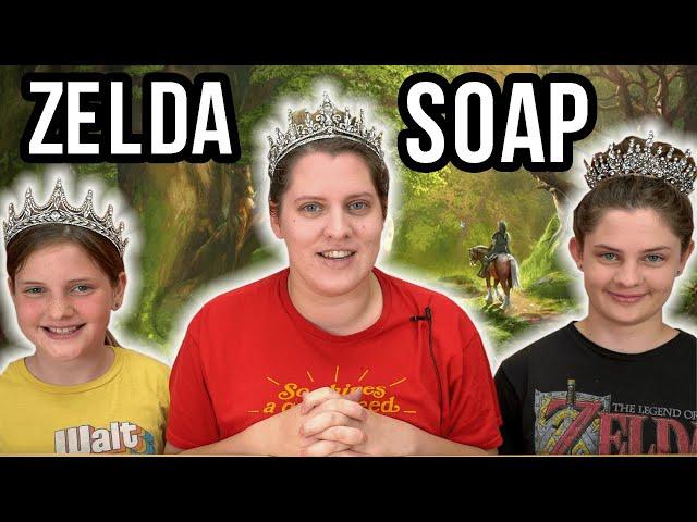 MY SISTERS DESIGN A ZELDA SOAP !?! + EPIC SOAP FAIL