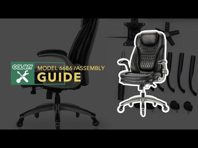 COLAMY Office Chair 6686 Assembly Guide 2023