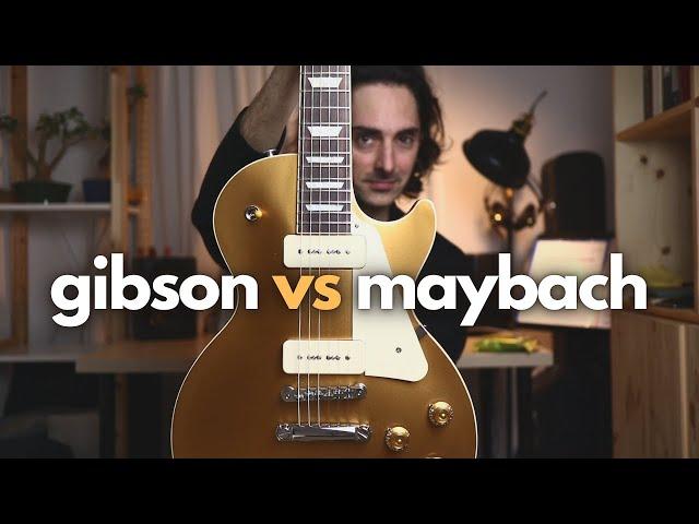 Gibson Les Paul Standard 50s p90 vs Maybach Lester Gold Rush 90