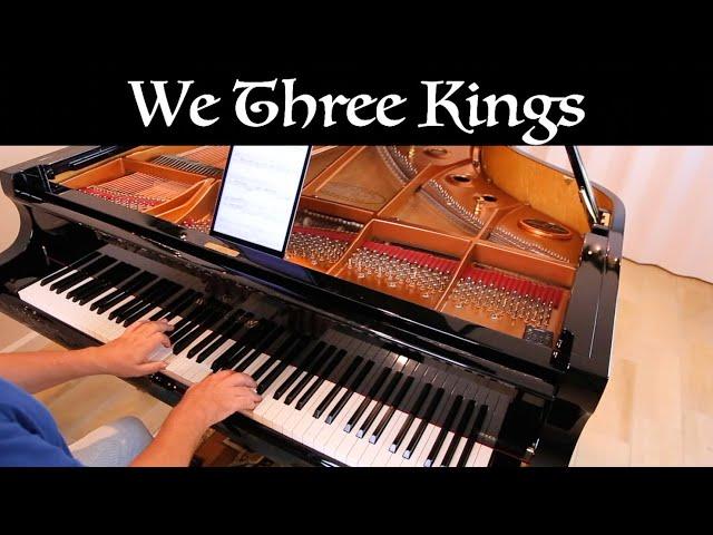 "We Three Kings What Child Is This"  Piano Arrangement by David Hicken