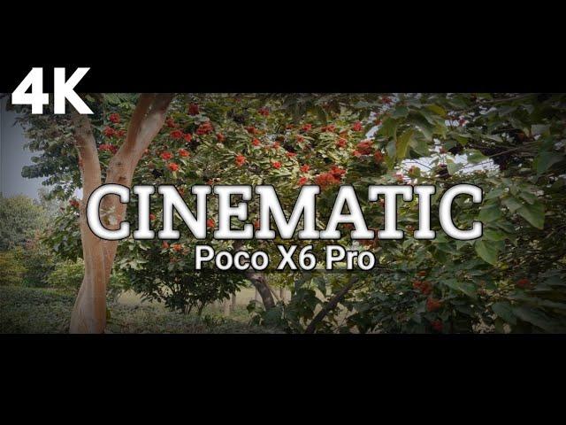 Poco X6 Pro Cinematic 4K Camera Test