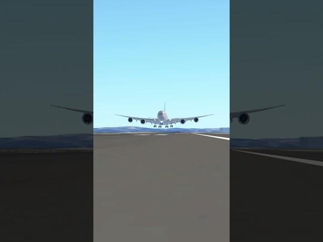 A380 Landing with Airbus Sounds! 