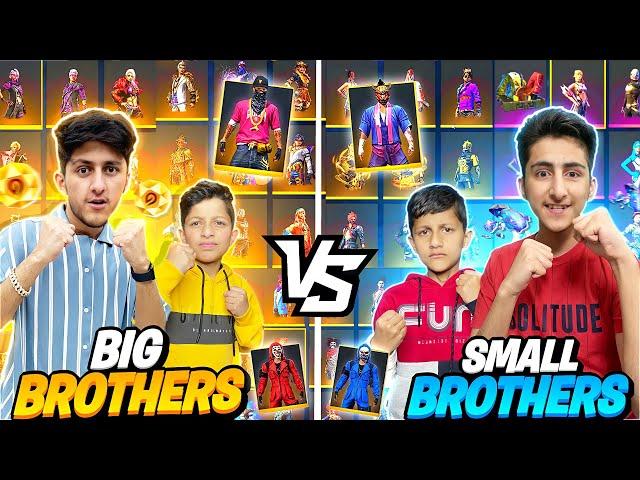 RICHEST COLLECTION WAR  BROTHERS VS BROTHERS - GARENA FREE FIRE