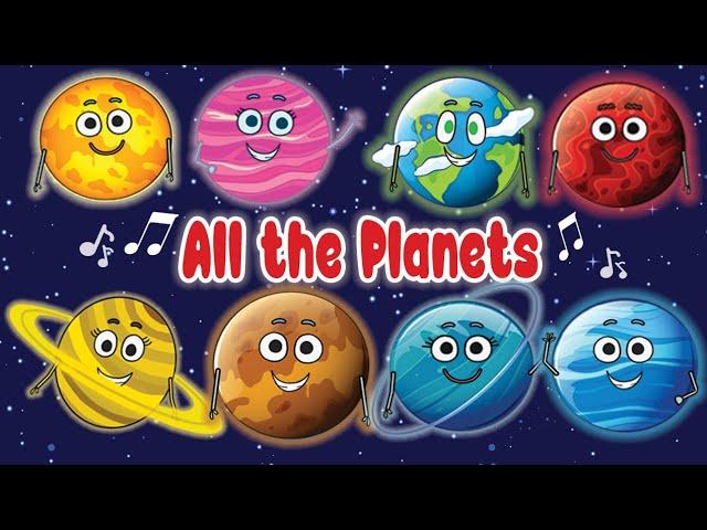 Planet Songs Compilation For Preschoolers | Sing and Learn Video for Toddlers