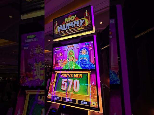 MO' MUMMY SLOT PAID! PARK MGM-VEGAS! GAMBLE WITH US!