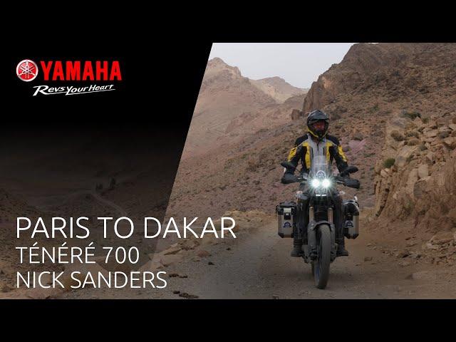 Yamaha Ténéré 700 with Nick Sanders - From Paris to Dakar