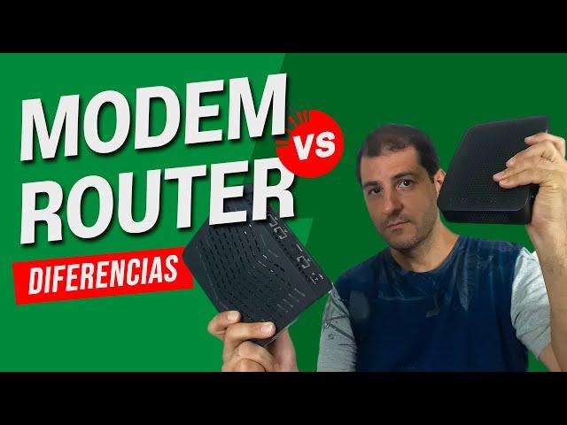Modem vs Router ¿Es lo mismo? Estas son las diferencias