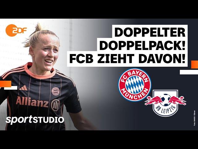 FC Bayern München – RB Leipzig | Frauen-Bundesliga, 16. Spieltag Saison 2023/24 | sportstudio