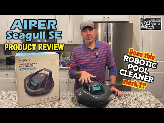 Aiper Seagull SE (Robotic Pool Cleaner) - Product Review  (Phillips Vision: Episode - 112)