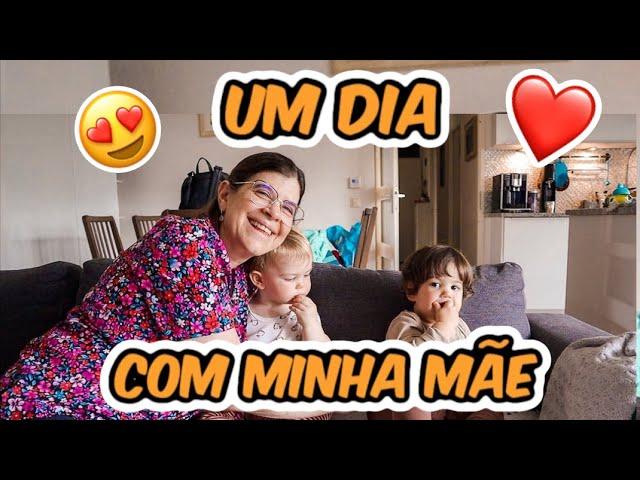 O PRIMEIRO VLOG DA MINHA MÃE! RECEITA DE SALADA RUSSA, CUIDANDO DOS NETOS E VISITANDO A SOGRA!