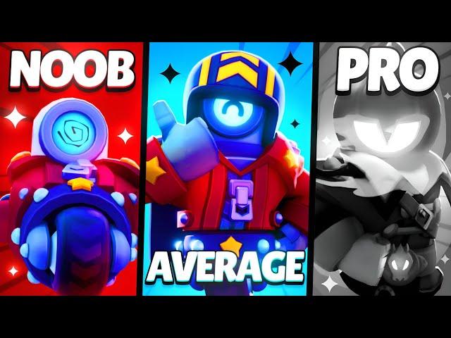 6 Levels of Stu Players in Brawl Stars