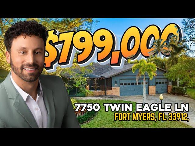 Luxury Living in Fort Myers: 7750 Twin Eagle Lane Tour 