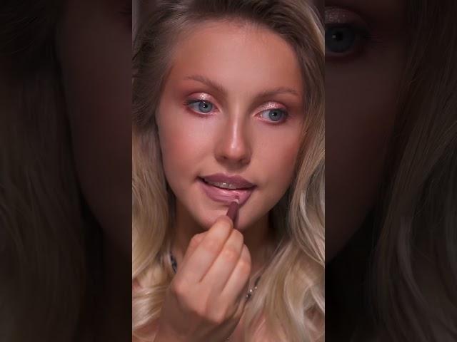КАК ПРАВИЛЬНО НАНОСИТЬ КРАСНУЮ ПОМАДУ️ #makeup #makeuptutorial #beautymakeup #онлайнкурс #макияж