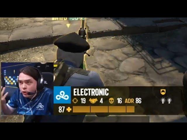 Electronic tilted #electronic #perfecto #cloud9 #sh1ro #hobbit #csgo #gamerlegion #eslcsgo