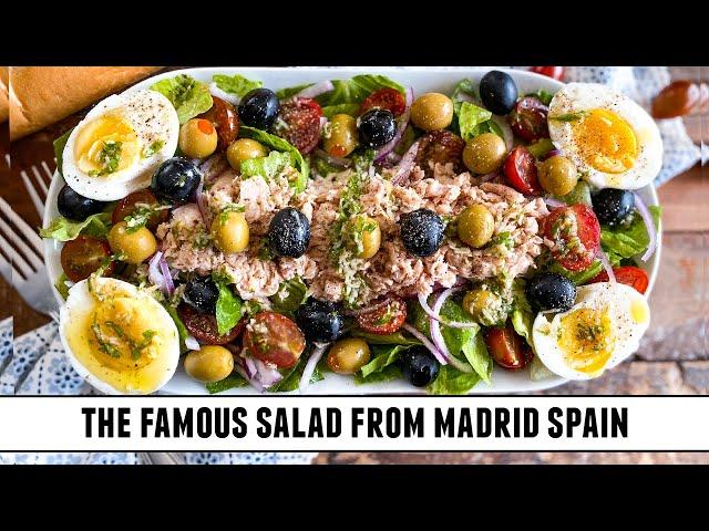 The Most LEGENDARY Salad from Spain | Ensalada de San Isidro Recipe