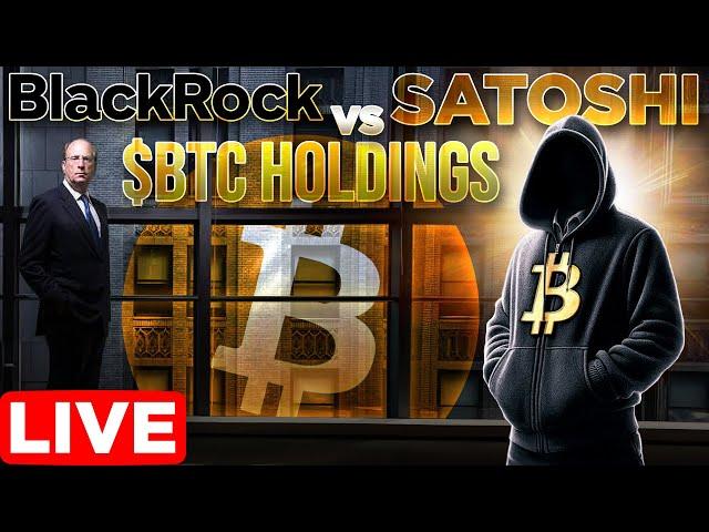 Bitcoin ETF Surpassing Satoshi?Crypto Market Update LIVE!