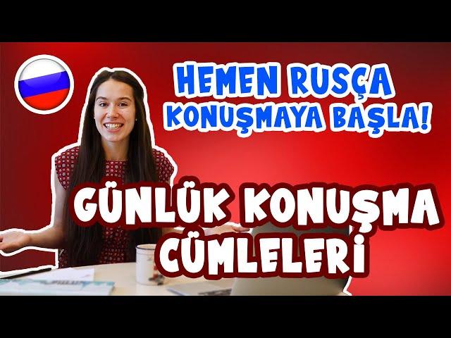 BİLMENİZ GEREKEN 100 RUSÇA KELİME | RUSÇA ÖĞRENİYORUZ