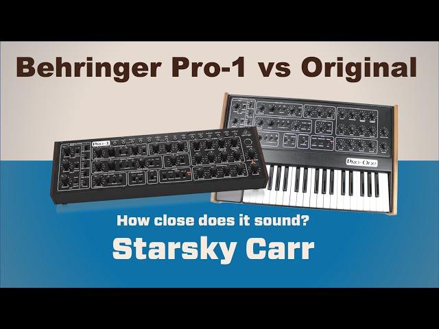 Behringer Pro-1 vs The Original: The Definitive Comparison