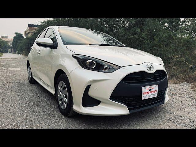 Toyota Yaris X PushStart Pearl For Sale l Fresh Import 2024 JapaneseCar 1000CC l Newshape Vitz