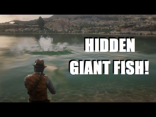 Secret Legendary KILLER FISH Hidden in Red Dead Redemption 2!