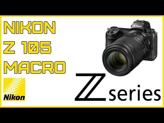 Nikon Z MC 105mm f/2.8 VR S lens