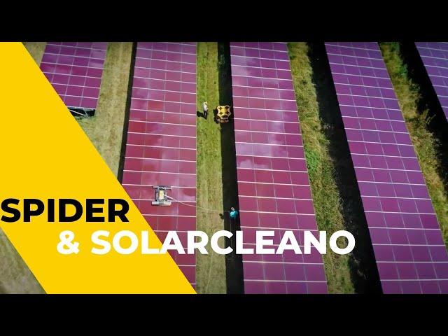 SPIDER mowers & SolarCleano