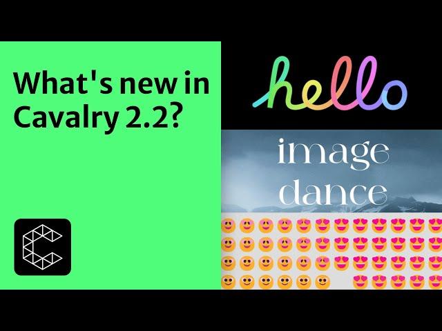Features | What's new in Cavalry 2.2?