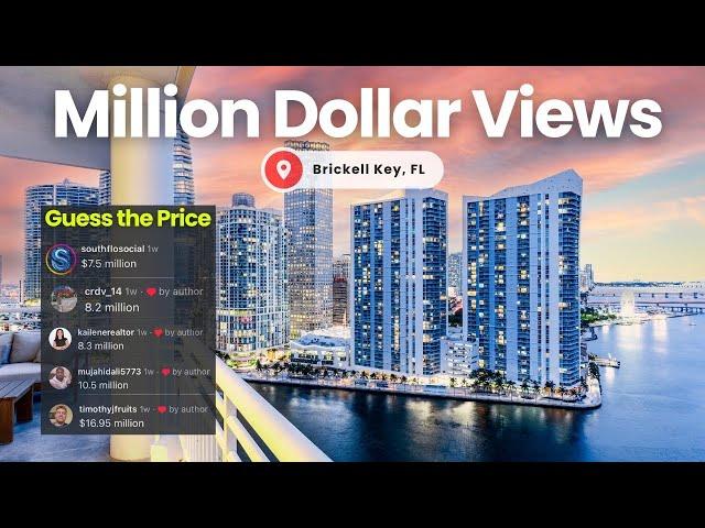 Million Dollar Views for Under $1 Million in Miami?! | Brickell Key Condo