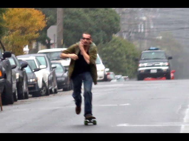 skating in the middle of the street - #Shorts