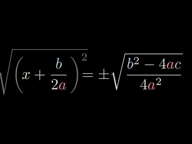 Easiest Proof of the Quadratic Equation That Even YOU Can Do!