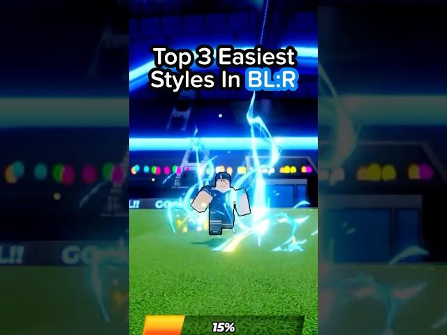 Easiest styles to SCORE  Blue Lock Rivals ROBLOX #shorts