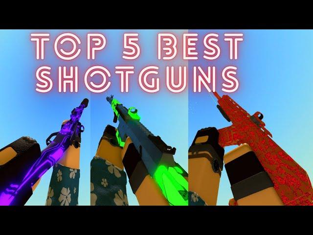 top 5 *BEST* SHOTGUNS in phantom forces!