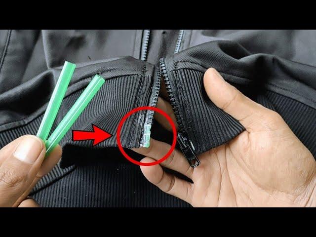 So reparieren Sie einen kaputten Reißverschluss! Tipps und Life-Hacks