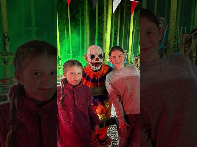 @ZipworldUK  Ffear Fforest                            #clowns #halloween #scarefest #northwales