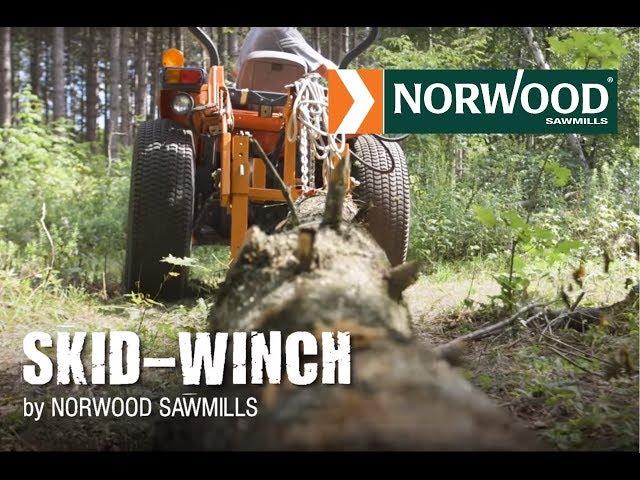 Treuil de débusquage hydraulique Norwood pour tracteurs pour les propriétaires de terrains