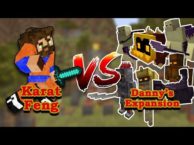 ME VS Danny's Expansion | Player VS Minecraft Mob battle