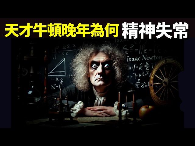 牛頓晚年為何精神失常(天才科學家不為人知的一面) | 人物傳記(紀錄片,名人,人物志,胡克,萊布尼茨,煉金術,歷史,物理學家)