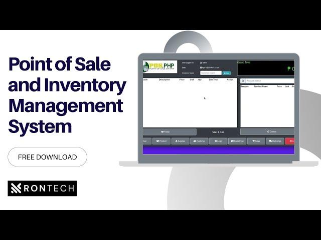Point Of Sale System - FREE SOURCE CODE